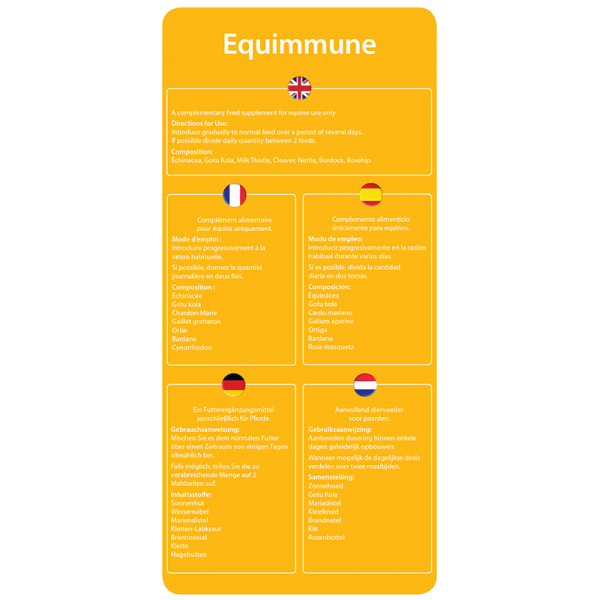 Equimmune - back label